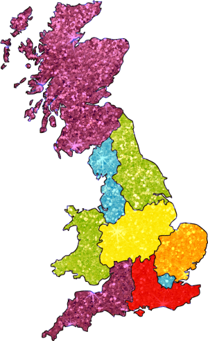 Map of the UK